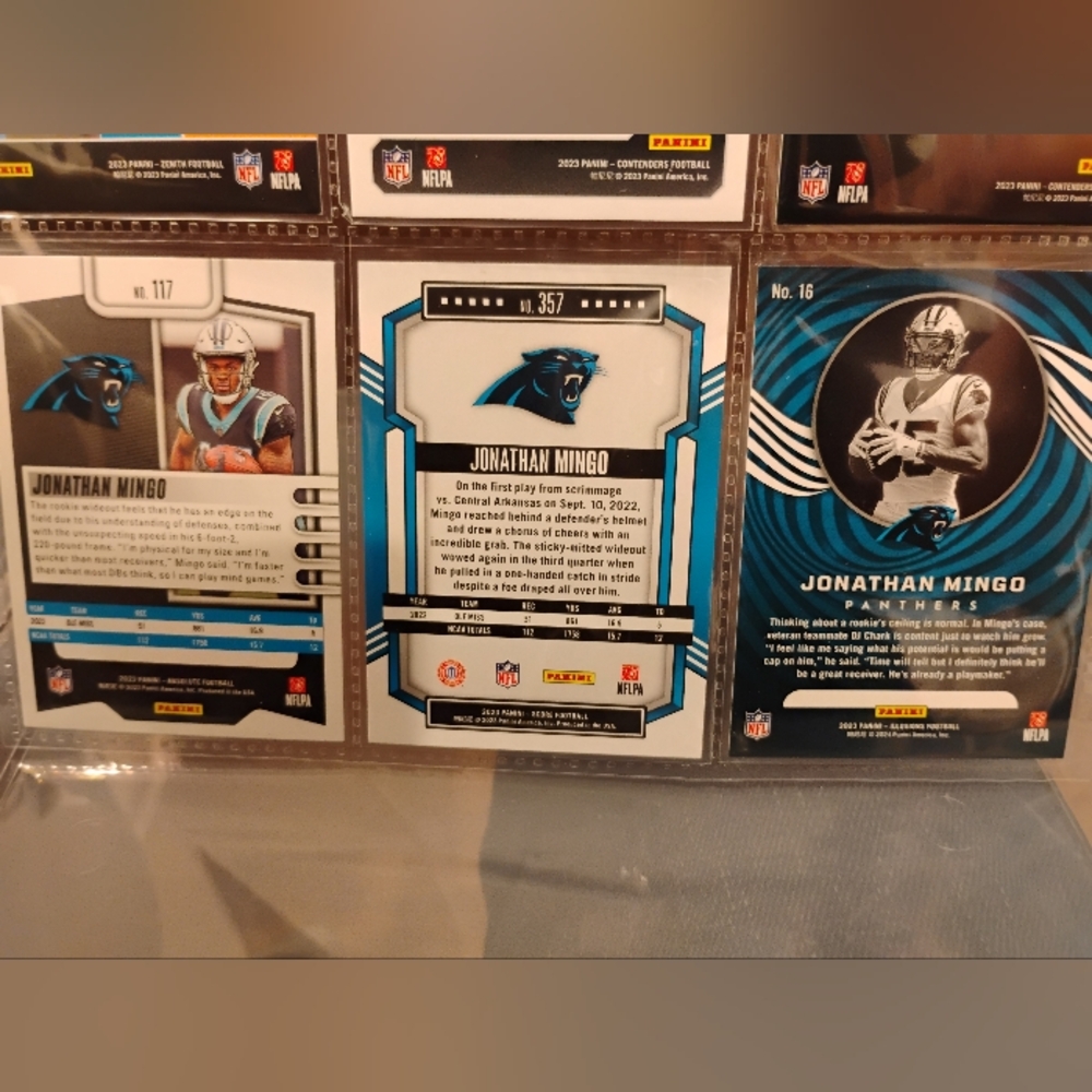 Jonathan Mingo Rookie Card Collection - Picture 14 of 16